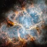 The Crab Nebula Seen in New Light by NASA's Webb (NIRCam and MIRI) image