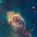 WFC3 visible image of the Carina Nebula image