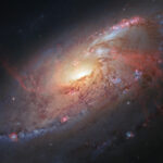 Hubble view of Messier 106 image