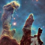 Hubble telescope eagle nebula image