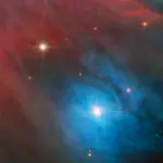 Hubble telescope v372ori image