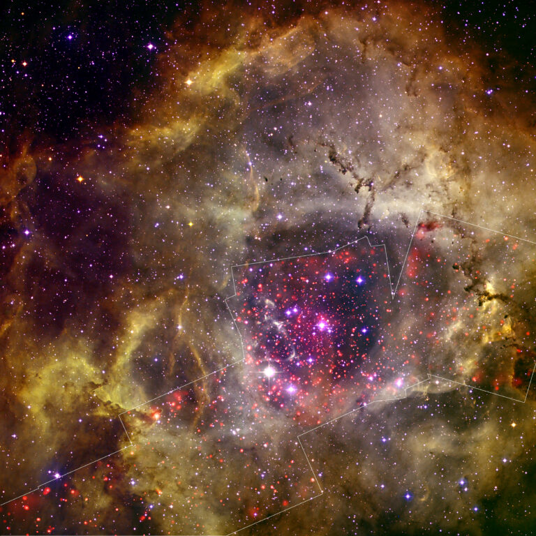 Rosette Nebula: The Heart of a Rose